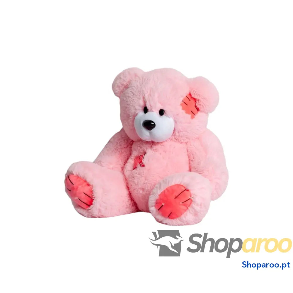 Urso de Peluche GO GIFT TEDDY 60 PK Cor Rosa Felpa cm
