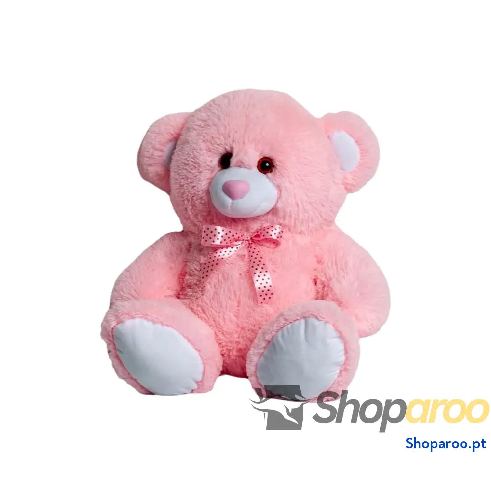 Urso de Peluche GO GIFT TOMMY 65 PK Cor Rosa Felpa cm