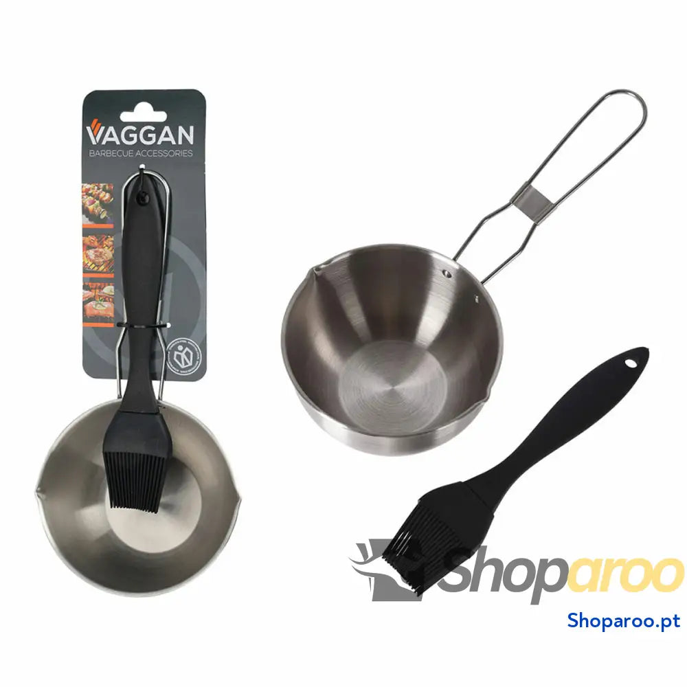 Utensílios para churrasco Lifetime Aço inoxidável Pincel de Silicone para Churrascos