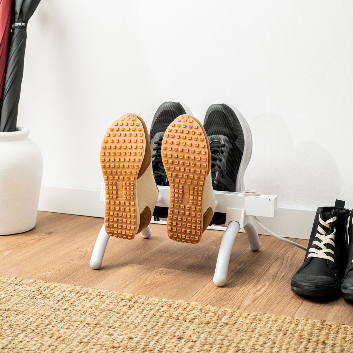 Estendal Secador Elétrico de Calçado Droe InnovaGoods 40 W 2 pares