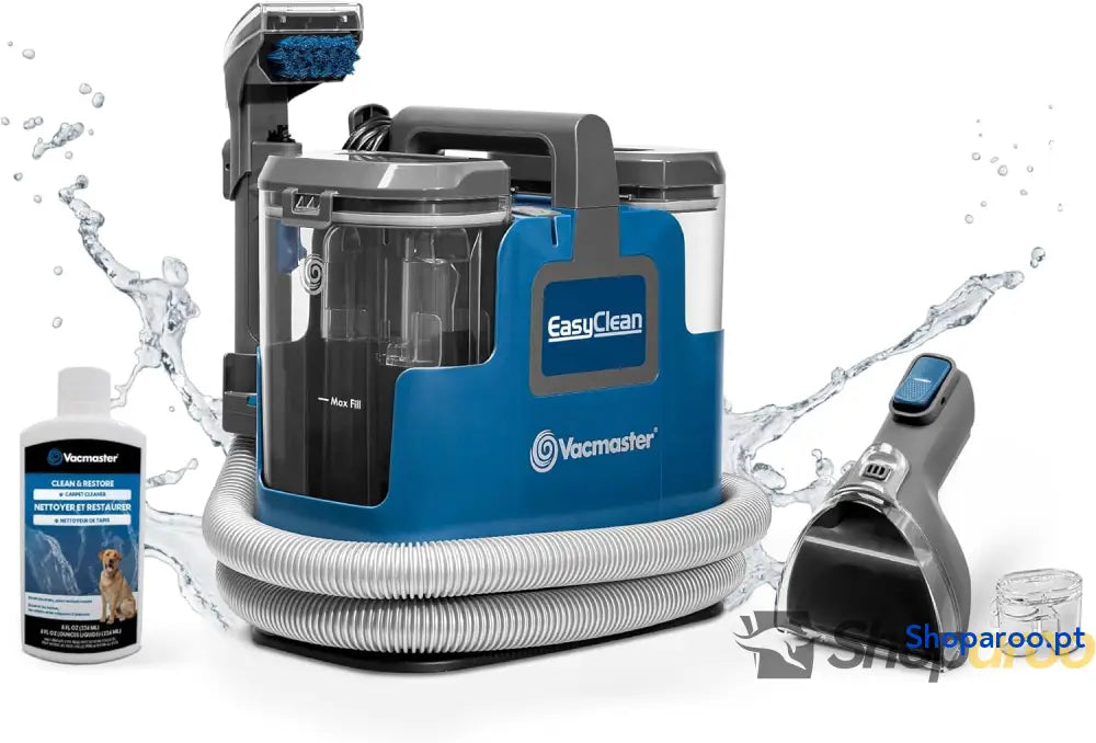 Vacmaster SCB0501 Aspirador de alfombras Limpiador Manchas Multisuperficie para Alfombras Moquetas Tapicería Escaleras