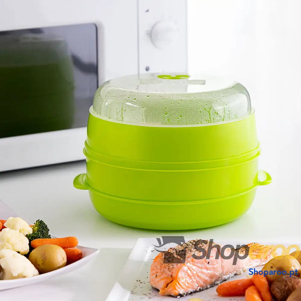 Vaporeira Dupla para Micro Ondas Codowave InnovaGoods