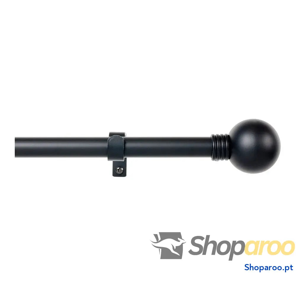 Varão para Cortinas Stor Planet Extensível Preto (110 cm)