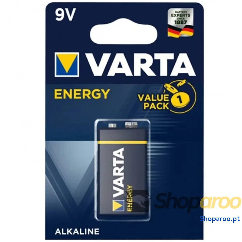 VARTA ENERGY BATTERY 9V LR61 1 UNIT