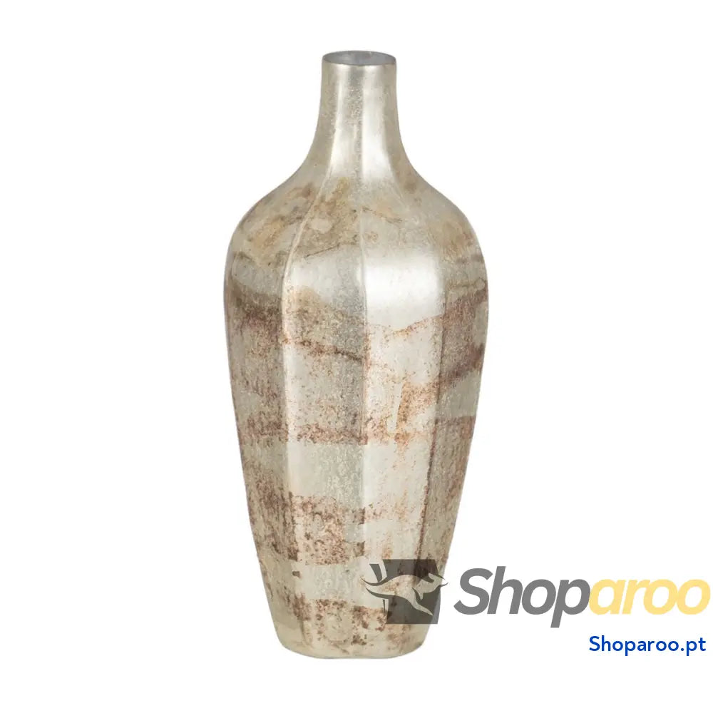 Vaso Branco Cristal 11 x 25 cm