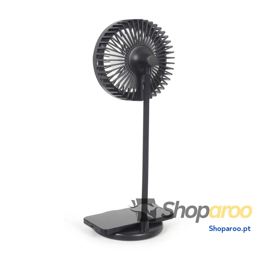 Ventilador de Mesa GEMBIRD WPC10 LEDFAN 01 Preto