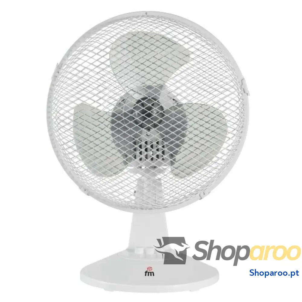 Ventilador de Mesa Grupo FM 65786 25 W Ø 23 cm Branco