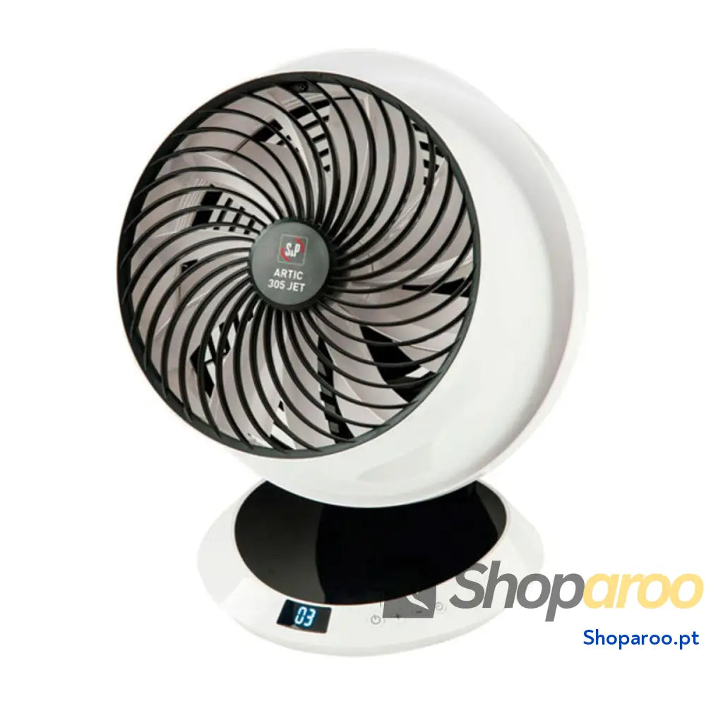Ventilador de Mesa S&P ARTIC 305 JET 30W Preto