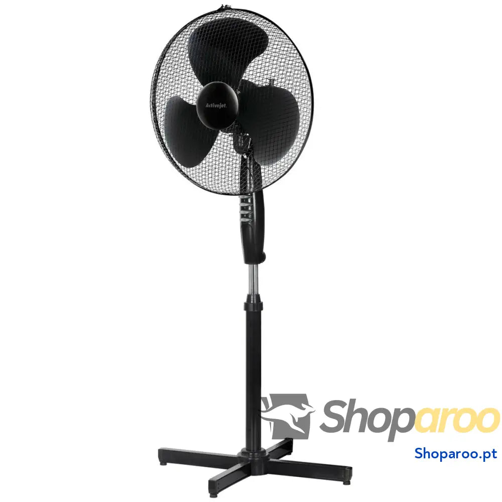 Ventilador de Pé Activejet WSR 40C Preto Prateado 50 W