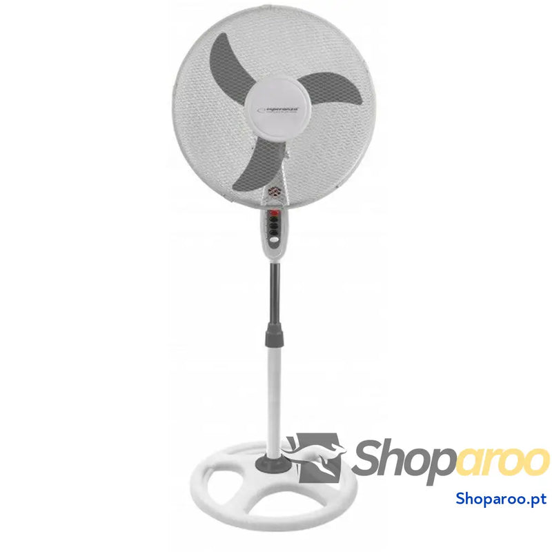 Ventilador de Pé Esperanza EHF002WE Branco Cinzento 50 W