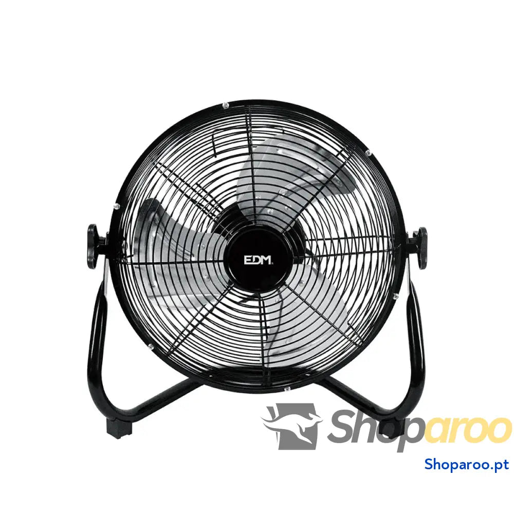 Ventilador de Solo EDM industrial Preto 45 W Ø 30 x 41 cm