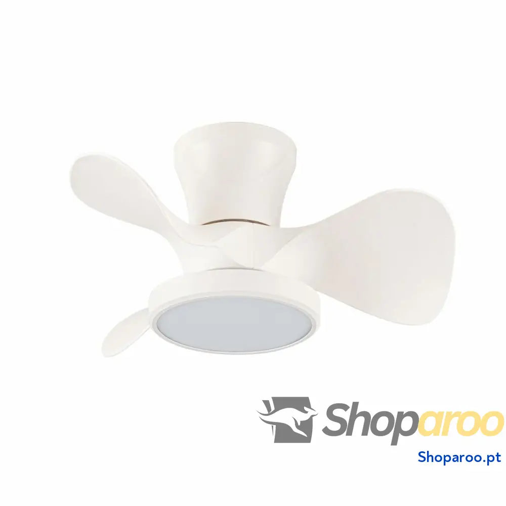Ventilador de Teto CristalRecord MOLL RETRAC Transparente 20 W