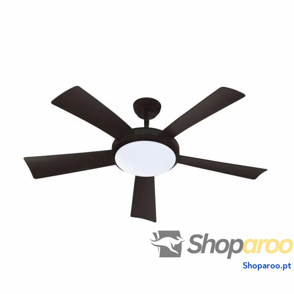 Ventilador de Teto FARELEK Wallis Preto 38 W