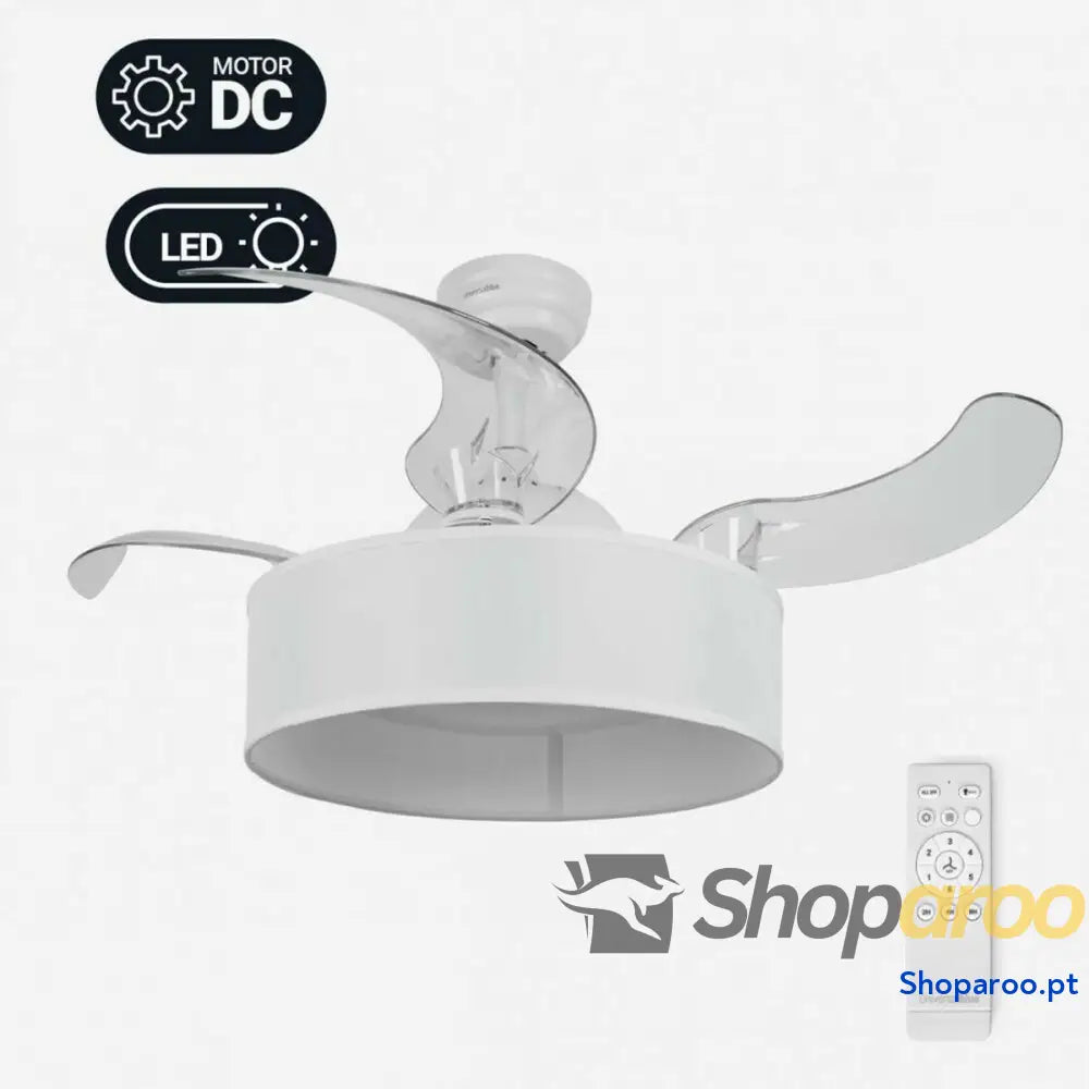 Ventilador de Teto Universal Blue JALOQUE WFW Ø 104 cm Branco 65 W