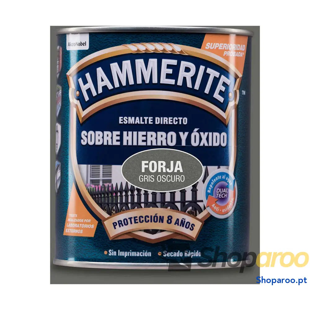 Verniz AkzoNobel 5093211 750 ml Esmalte para acabamentos Cinzento escuro Mate