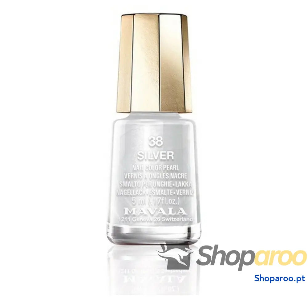 Verniz de unhas Nail Color Mavala 38-silver (5 ml)