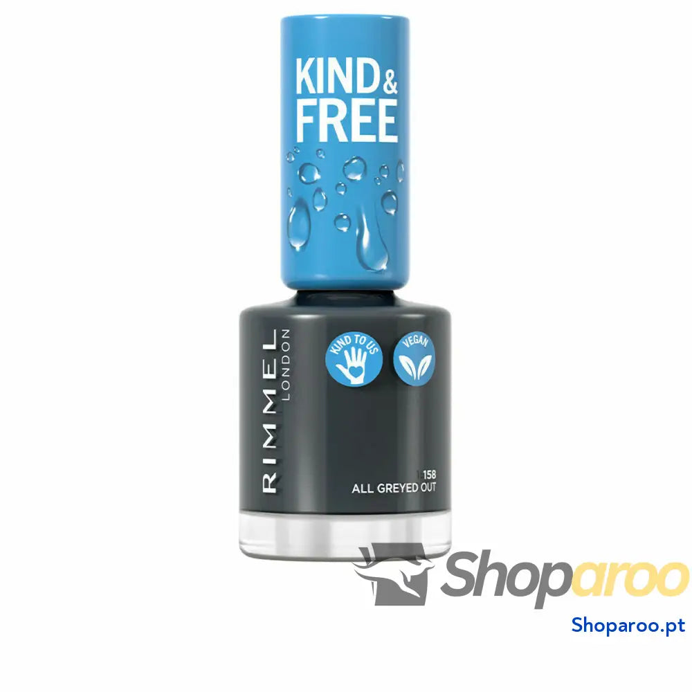 verniz de unhas Rimmel London Kind & Free 158-all greyed out (8 ml)