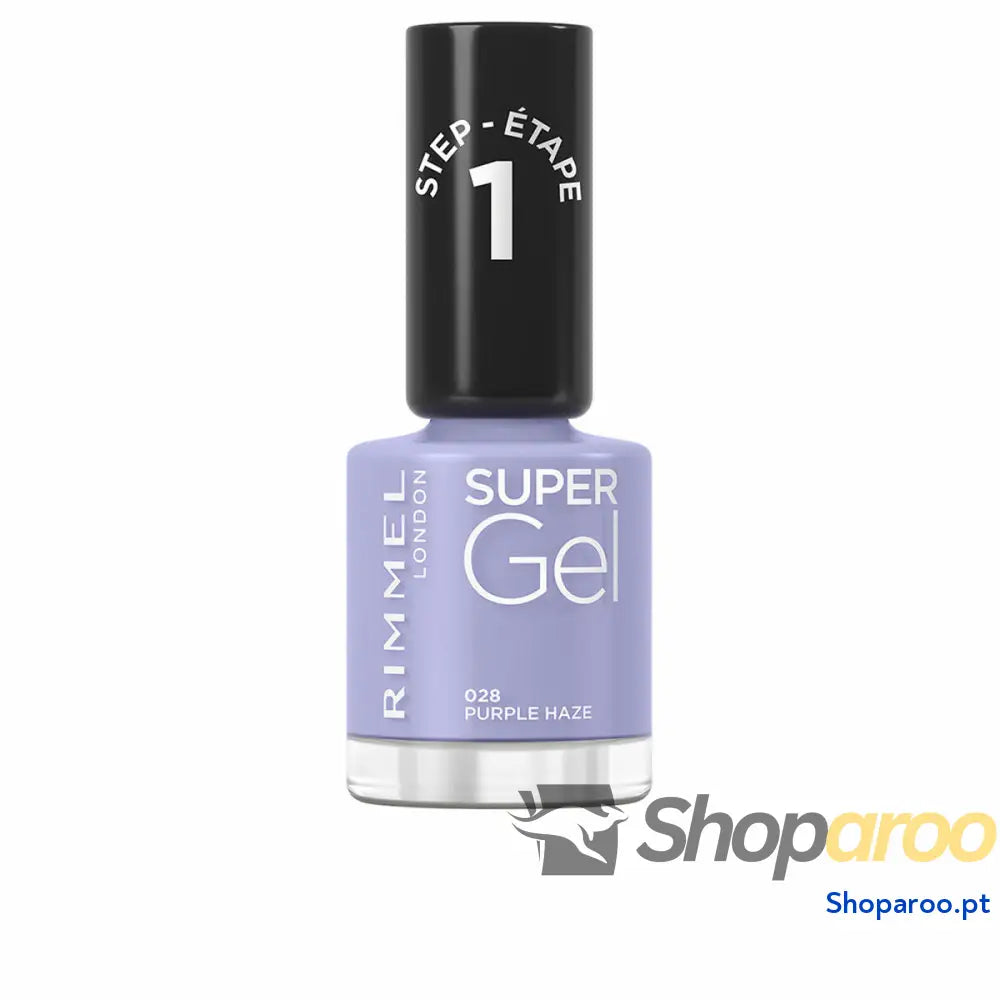 verniz de unhas Rimmel London Super Gel Nº 028 Purple haze 12 ml