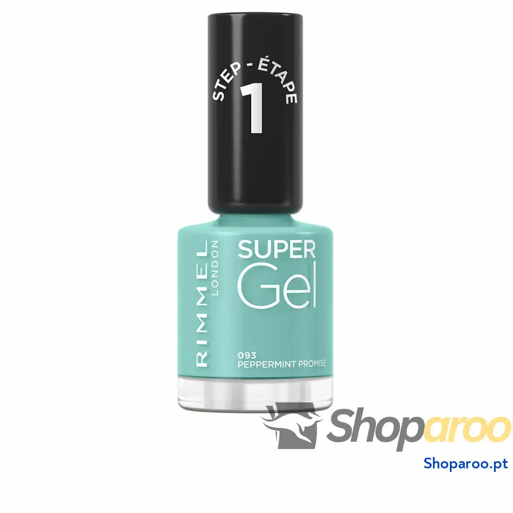 verniz de unhas Rimmel London Super Gel Nº 093 Peppermint promise 12 ml