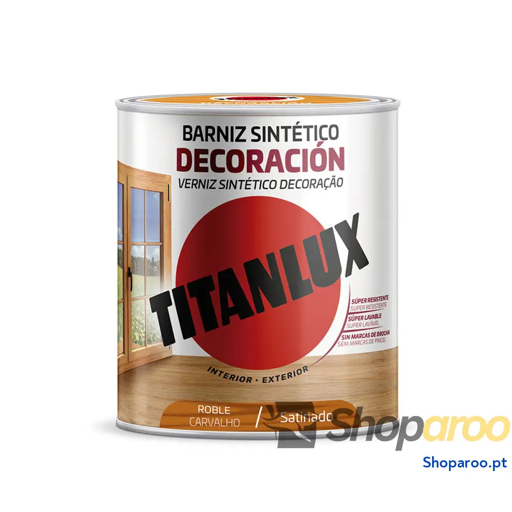 Verniz Sintético Titanlux m11100214 Acetinado Eik 250 ml