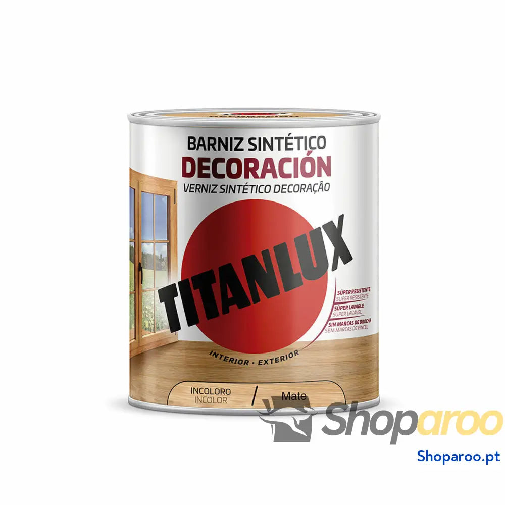 Verniz Sintético Titanlux m12100014 Mate Incolor 250 ml