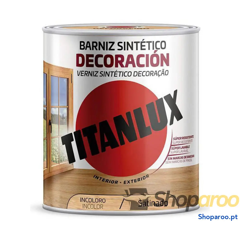 Verniz Titanlux M11100334 Nogueira 750 ml Acetinado
