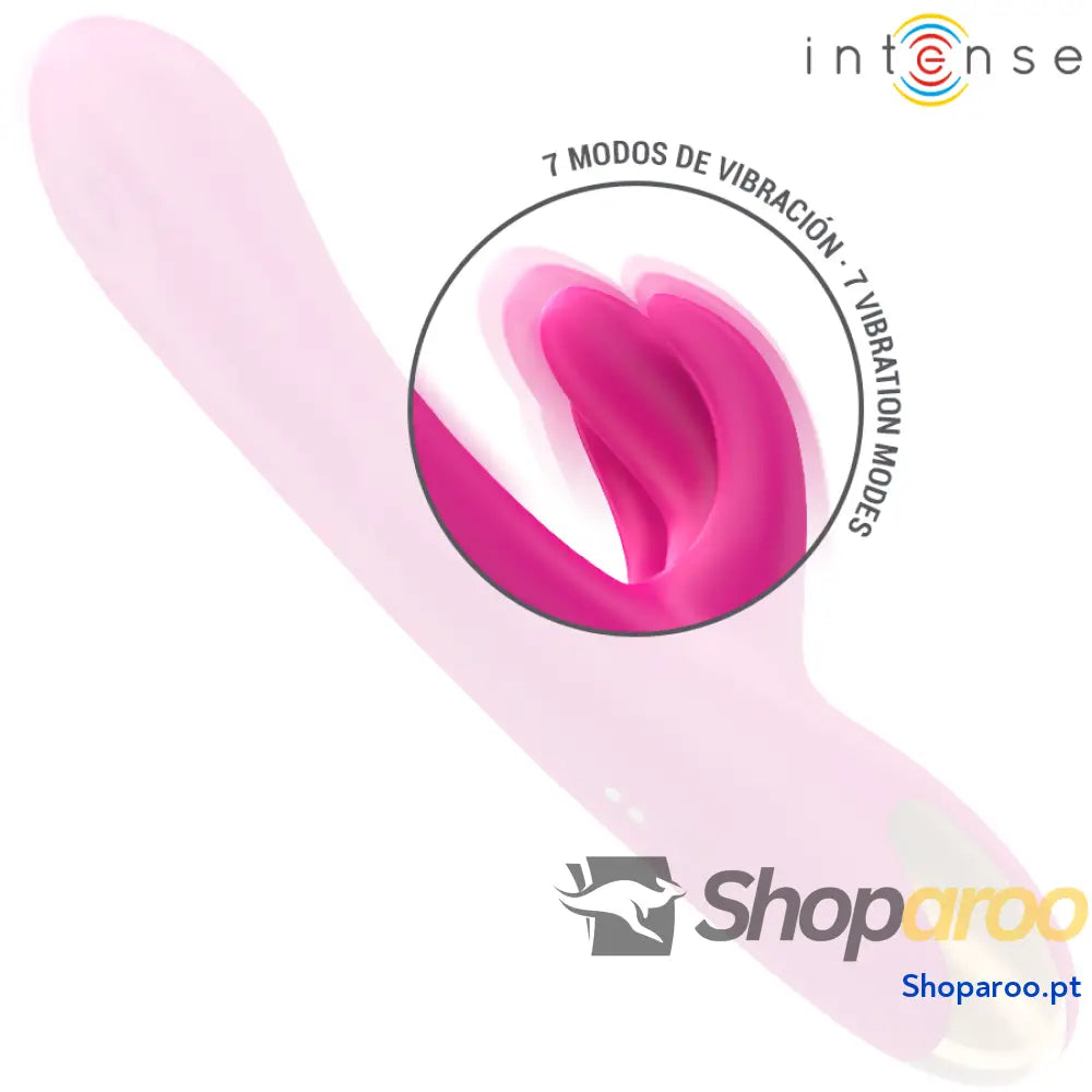 VIBRADOR BRITNEY MULTIFUNCIONAL RABBIT 23 CM ROSA