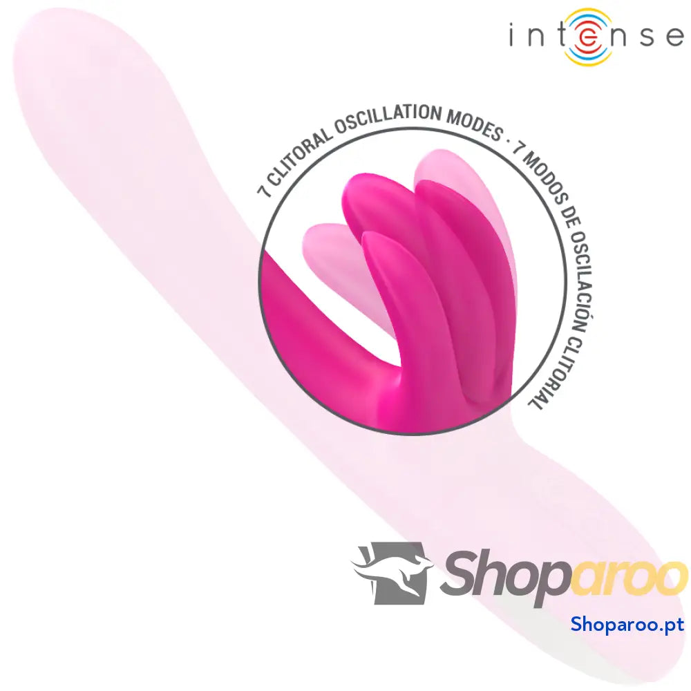 VIBRADOR BRITNEY MULTIFUNCIONAL RABBIT 23 CM ROSA
