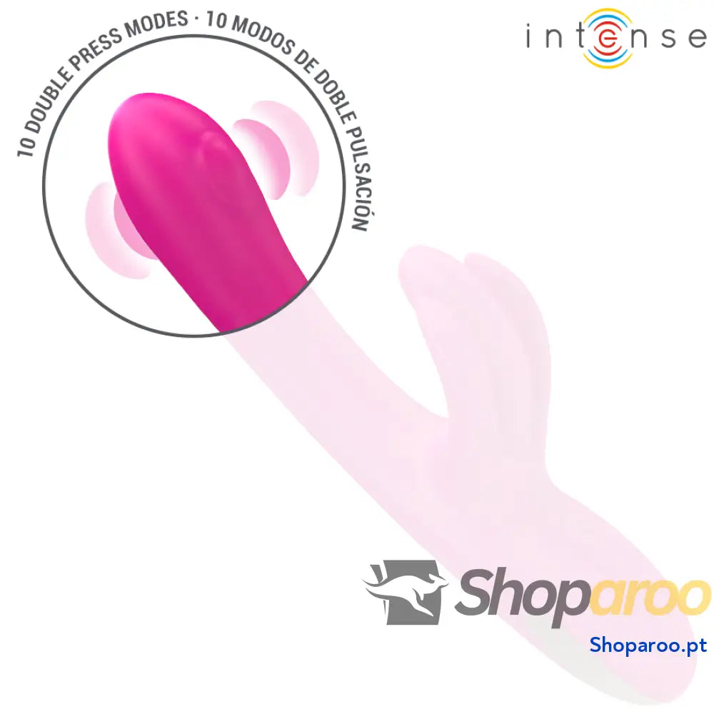 VIBRADOR BRITNEY MULTIFUNCIONAL RABBIT 23 CM ROSA