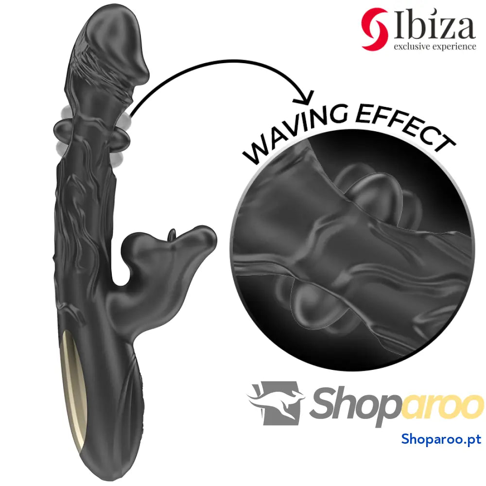 Vibrador Estimulador Clitoriano Ibiza com Motores Potentes Recarregável USB