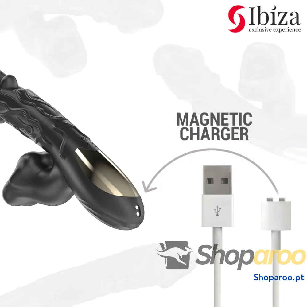 Vibrador Estimulador Clitoriano Ibiza com Motores Potentes Recarregável USB