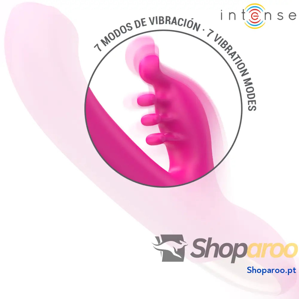 VIBRADOR INTENSE CHRISTINA MULTIFUNCIONAL RABBIT 22,5 CM ROSA