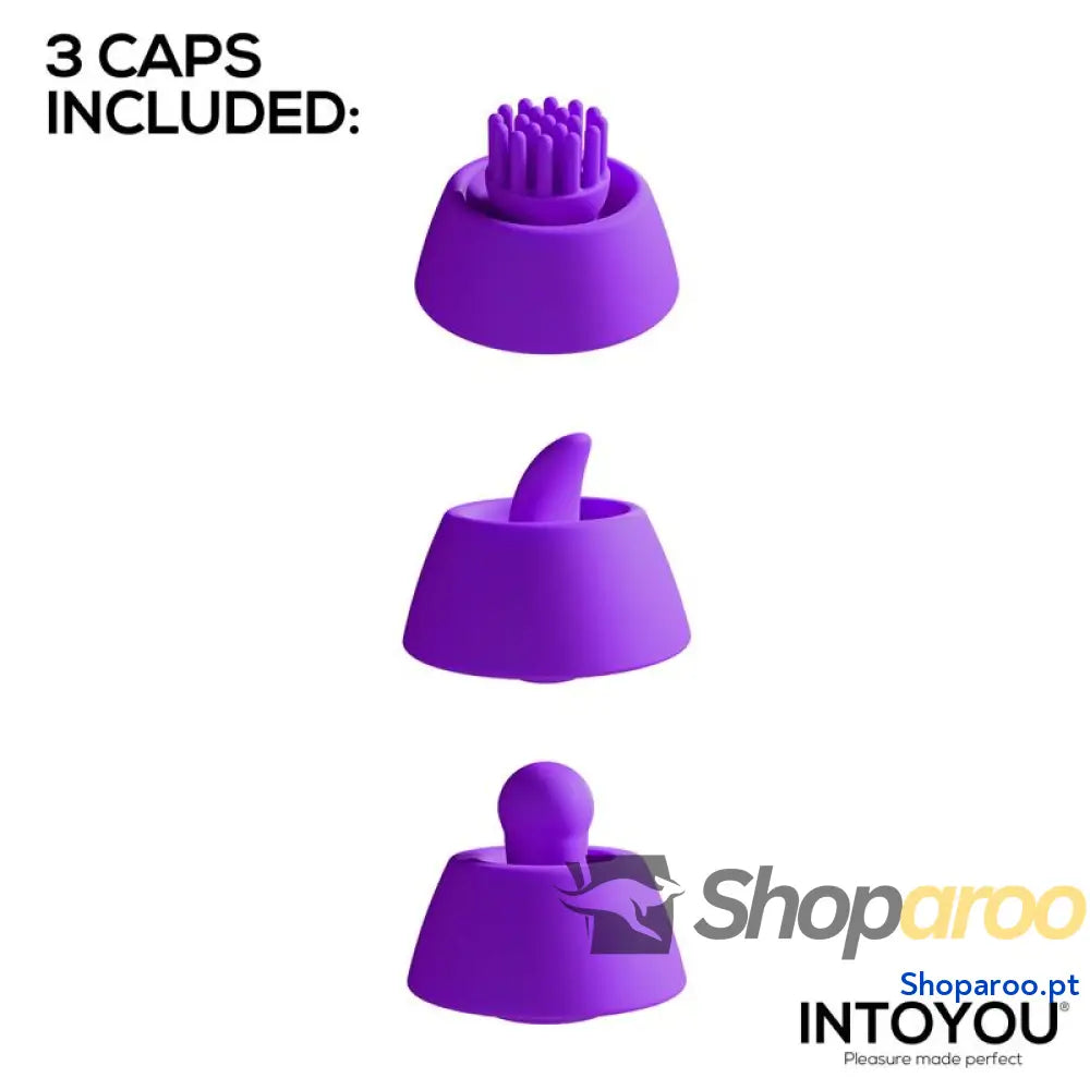 Vibrador INTOYOU Siter 2.0 com língua oscilante percussão e cabeças intercambiáveis