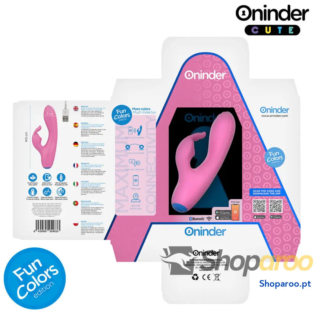 VIBRADOR LOVE BUNNY PARA PONTO G E CLITÓRIS - APLICATIVO MUNDIAL GRATUITO