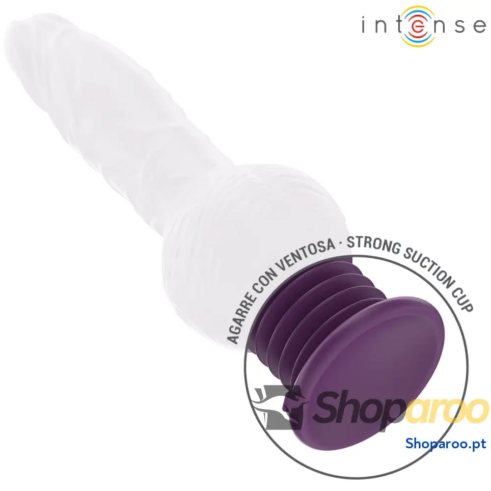 VIBRADOR MULTIFUNCIONAL TATUM COM VIBRAÇÃO PARA CIMA E BAIXO 24 CM ROXO
