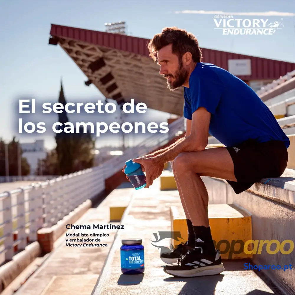 Victory Endurance Total Recovery (1250 g) sabor melancia preparado para beber pós treino de hidratos e proteínas