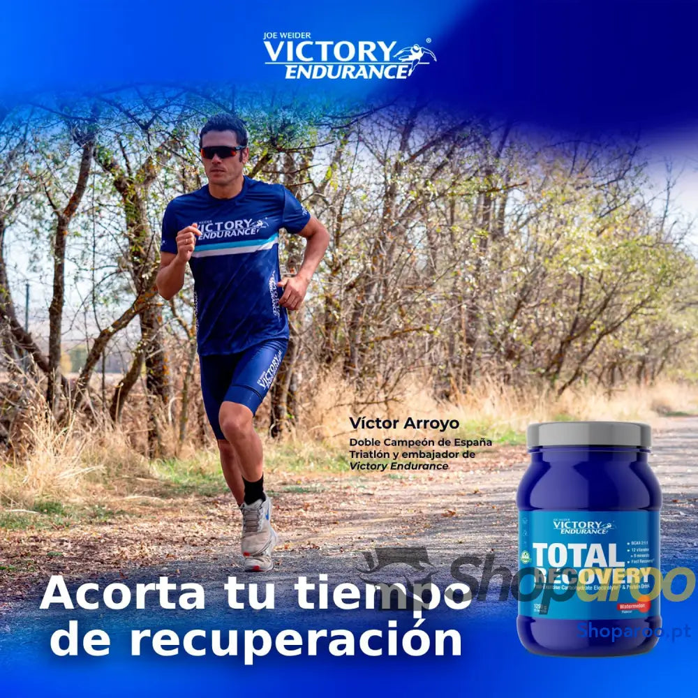 Victory Endurance Total Recovery (1250 g) sabor melancia preparado para beber pós treino de hidratos e proteínas