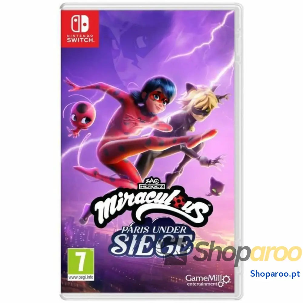 Videojogo para Switch Just For Games Miraculous Paris Under Siege