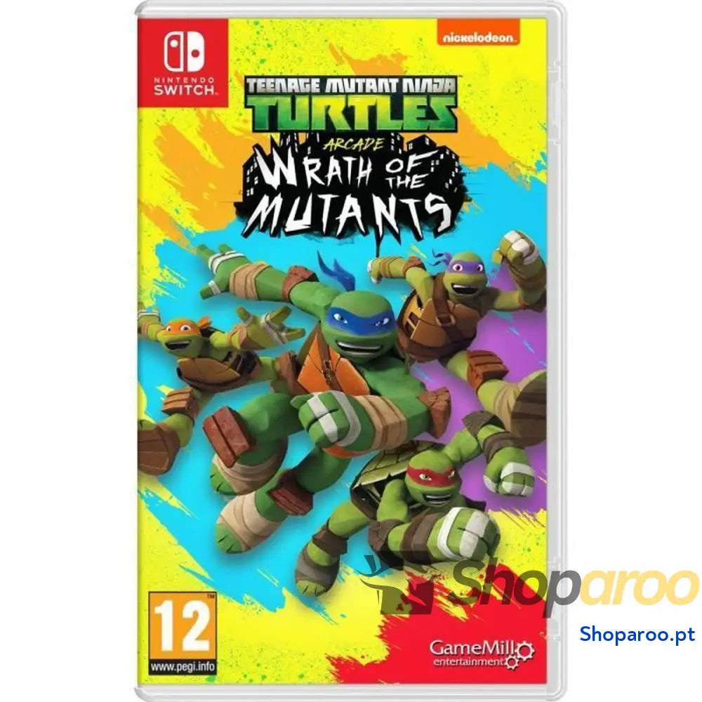 Videojogo para Switch Just For Games Teenage Mutant Ninja Turtles Wrath of the Mutants (FR)