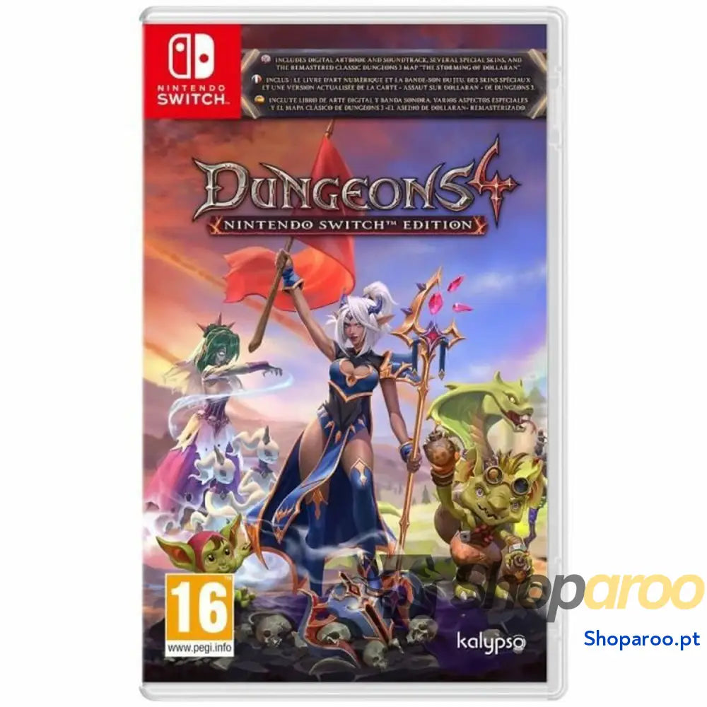 Videojogo para Switch Microids Dungeons 4