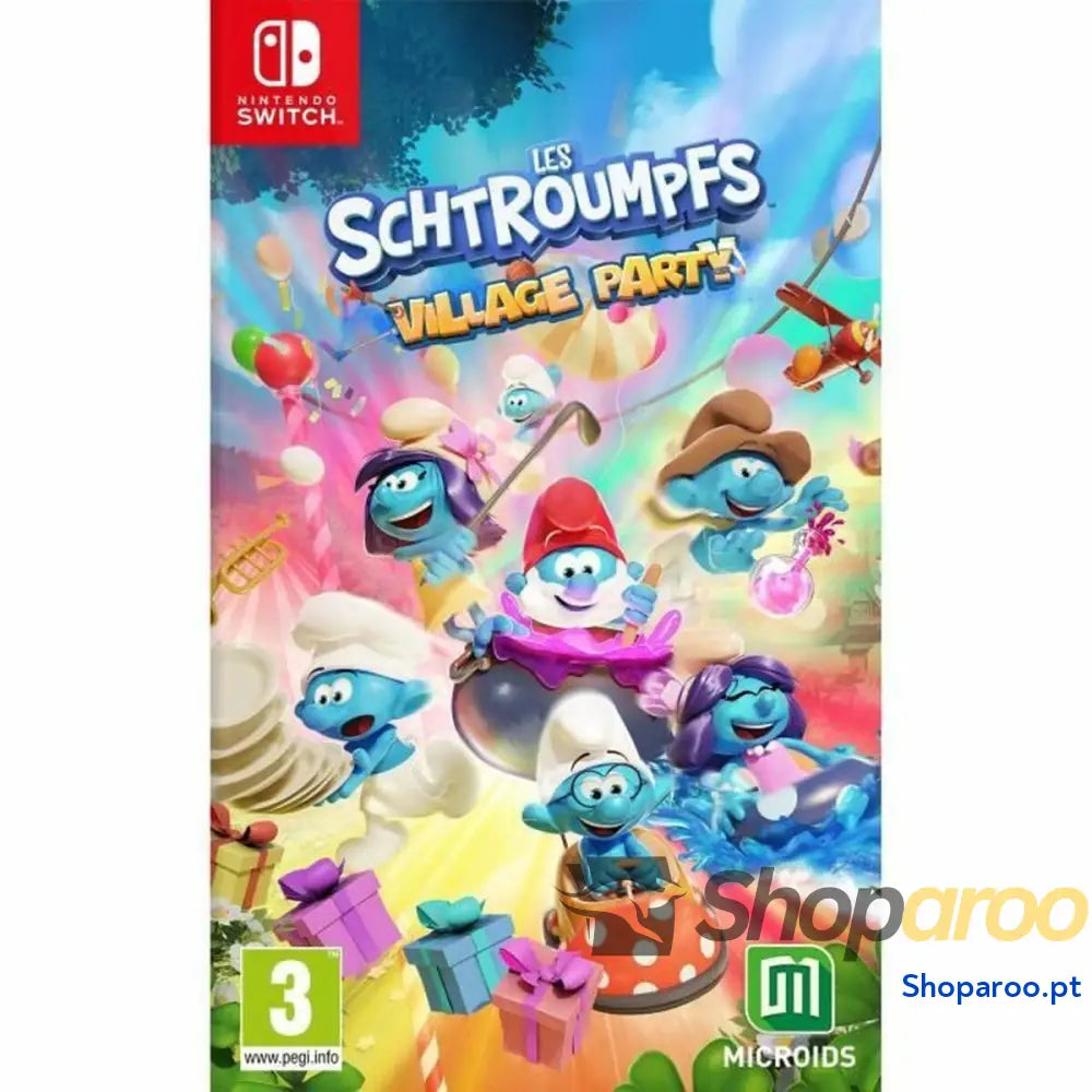 Videojogo para Switch Microids Les Schtroumpfs : Village Party