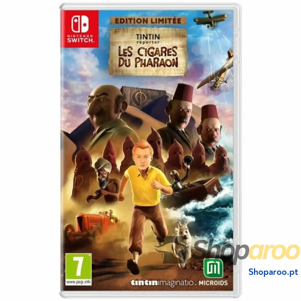 Videojogo para Switch Microids Tintin Reporter : Les Cigares du Pharaon