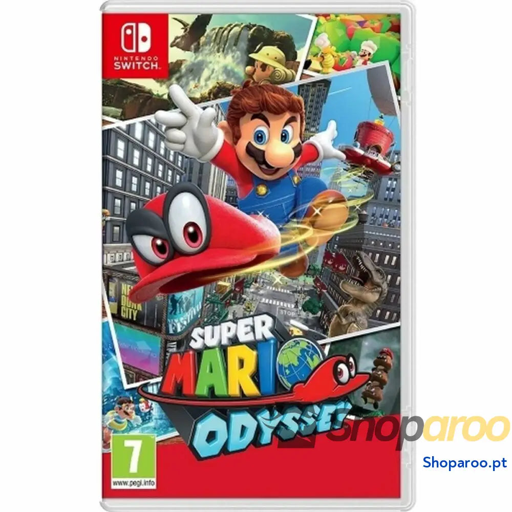 Videojogo para Switch Nintendo Super Mario Odyssey