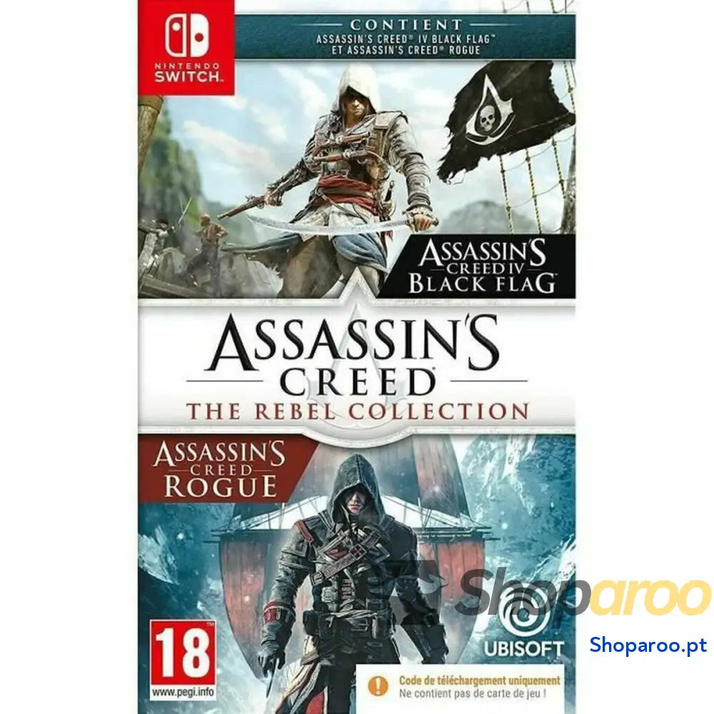 Videojogo para Switch Ubisoft Assassin's Creed: Rebel Collection Código de descarga
