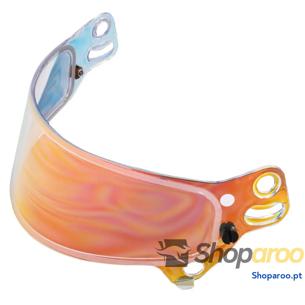 Viseira para capacete Bell Series 7 KC7-CMR Vermelho 2 mm Transparente