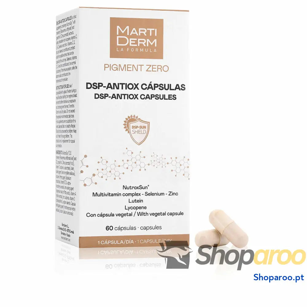 Vitamina B Martiderm PIGMENT ZERO 60 Cápsulas Unidades