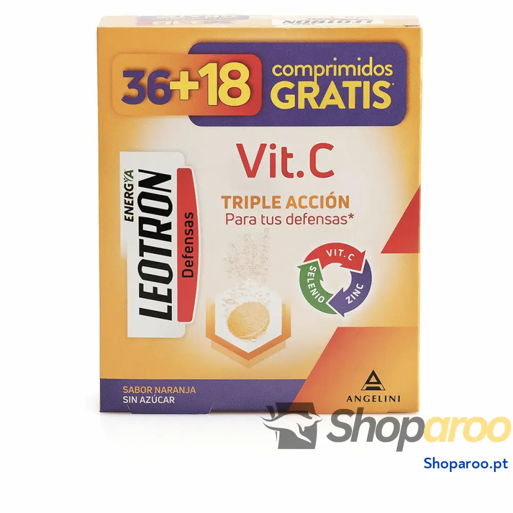 Vitamina C Leotron Laranja 54 Unidades