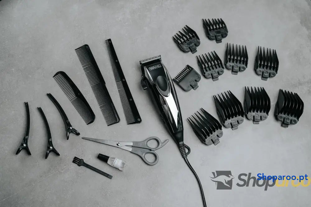 Wahl Home Pro kit de corte cabelo máquina cortar com fio para homem DIY em casa