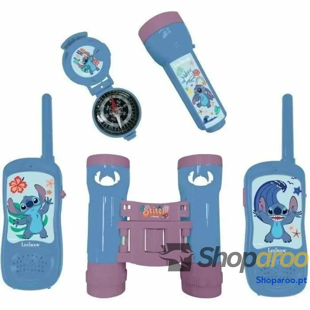 Walkie Talkies Lexibook Kit de Aventurero con Stitch