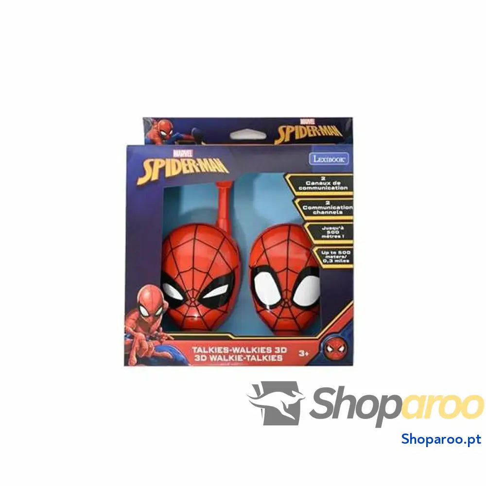 Walkie Talkies Spider Man Lexibook 3D